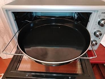 silverline soba: Duxovka Eurolux, Elektrik, rəng - Boz, Ayrıca dayanan — 4