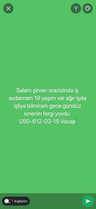 qabyuyan iş: Hərbi biletim yoxdu — 1