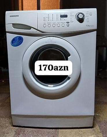 Elektronika: Samsung paltaryuyan maşın - Yük həcmi: 5.2 kq - Ön yükləməli, dairəvi — 1