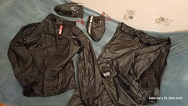 brend geyimler: Moto üçün yağışlıq dəst. motobazdan alınıb 1 dəfə geyinilib ideal — 1