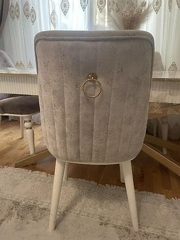 stol stul embawood stullar: Qonaq otağı mebel dəsti satılır. Masa dəsti + Qorka ( Vitrin ) • Masa — 6