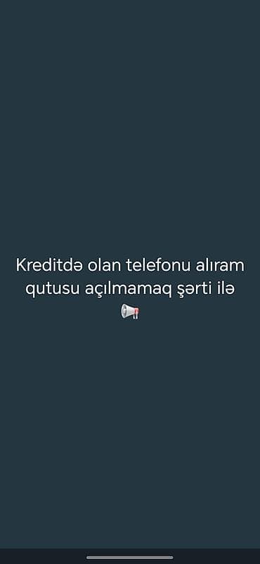 купить macbook: Salam kredit ilə alınmış iphone modelərini alıram yalnlz qutusu — 1