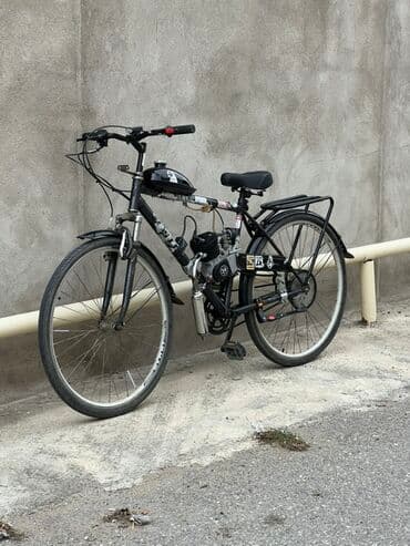 4 tekerli motosiklet turbo az: Mühərrikli velosiped – şəhər və uzun məsafələr üçün praktik hibrid — 1