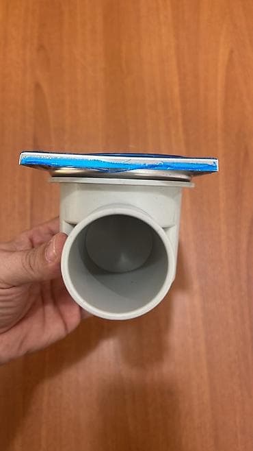 su generatoru: Döşəmə drenajı (trap) – 50 yan çıxışlı - Ölçü: üst kvadrat barmaqlıq — 3