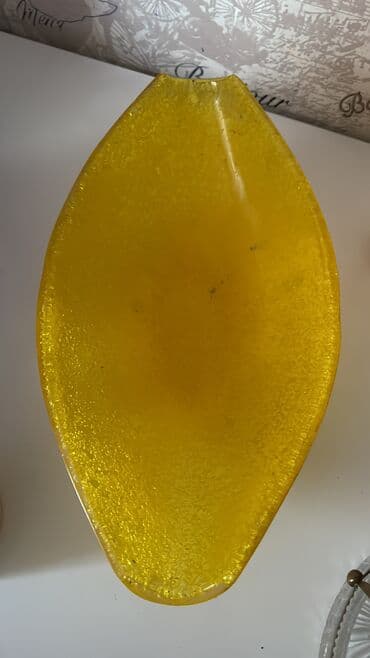 xrustal vazalar: Əntiq vaza, 1980 il, Farfor, Çexiya — 2