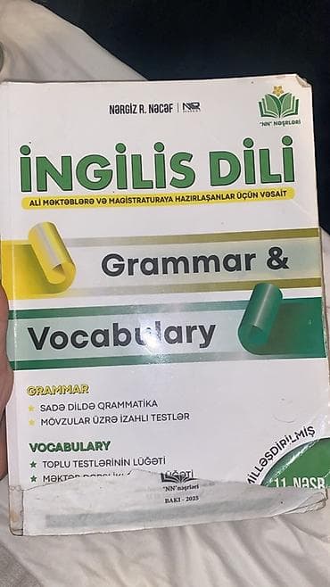 Məhsul: İngilis dili dərs vəsaiti – “Grammar & Vocabulary”