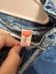 kişilər üçün cins şortlar: Cins şalvar, Uniseks, 2 - 3 yaş — 2