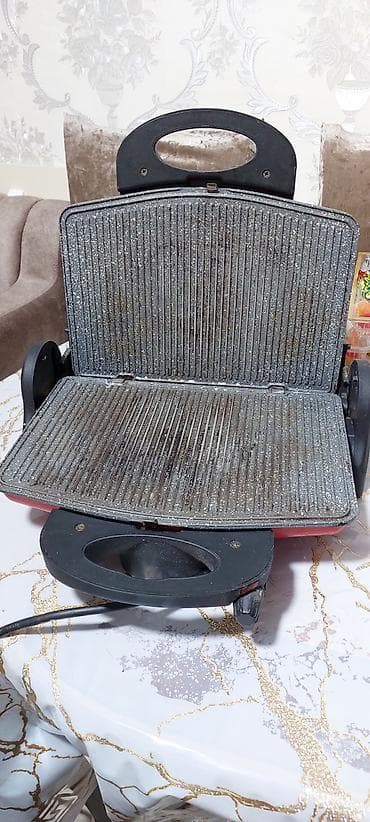 tost aparatı: Qril King, rəng - Qırmızı — 2