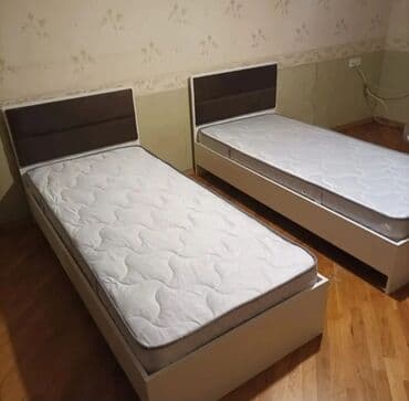 купить двуспальная кровать: Yeni, Təknəfərlik çarpayı, Bazasız, Matras ilə, Siyirməsiz, Azərbaycan — 1