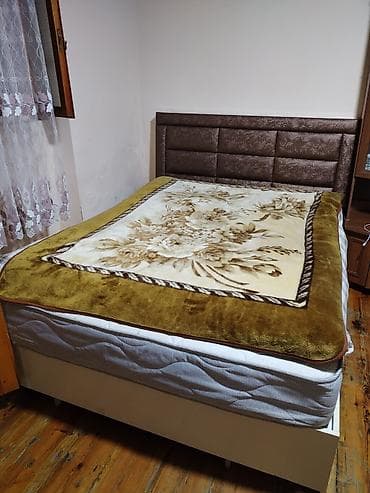divan desti: Qonaq otağı mebel dəsti və aksesuarları - 3 hissədən ibarət ağ rəngli — 5