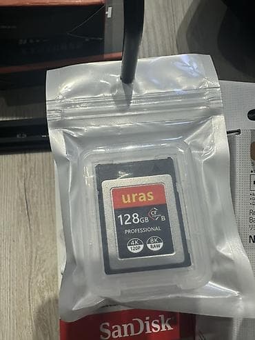 futlyar: Uras 128GB CFexpress Type B yaddaş kartı - Peşəkar sinif - Tutum: 128 — 1