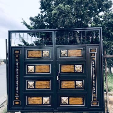 sokulmus darvazalar bakida: Salam Darvaza Yenidir Eni-3 Hündürlük-2.60.Bütün Darvazanın — 2