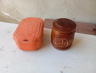Mətbəx üçün 2 ədəd qab dəsti - Portağal rəngli plastik qutu: Üst