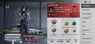 berber eşyaları: Hesab 65 səviyədir 40 koleksiyondur Hesab içi👇 6 maşın deseni 80 silah — 3