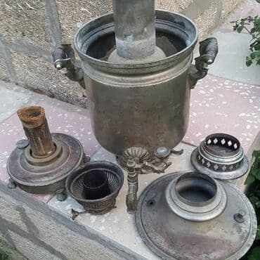 пароварка купить в баку: Möhtəşəm👈😍👉qədimi medallı lanpalı samavar təxminən 100 dən çox yaşı — 1
