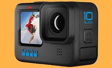 GoPro HERO10 Black aksiyon kamerası - 23 MP fotoşəkil çəkmə imkanı - lalafo.az -da GoPro HERO10 Black aksiyon kamerası - 23 MP fotoşəkil çəkmə imkanı -