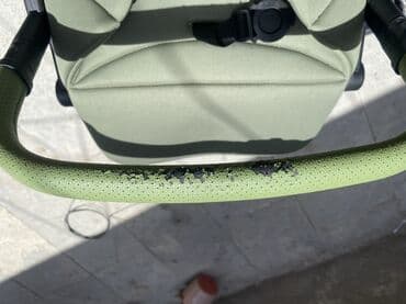 uşaq kolyaskası satışı: Uşaq arabası – Hoolada - Rəng: zeytun-yaşıl, qızılı tonlarda şassi və — 6