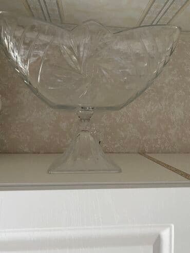 Tort və şiriniyyat qabı, Şüşə