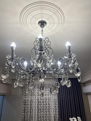 bide: Çılçıraq, 7 lampa, Metal — 2