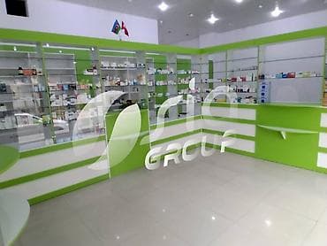 aptek vitrinleri: Vitrin mebeli sifarişi — 1