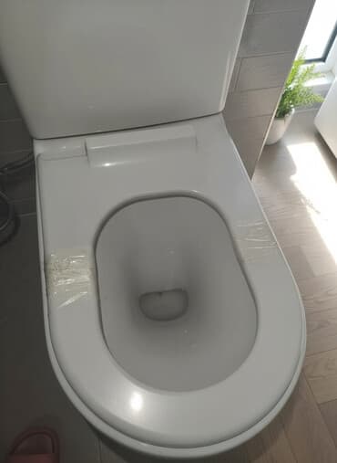 üntaz: Məhsul: Klozet (komplekt, üst sisternlə) Təsvir: - Aşağıdan çıxışlı — 2