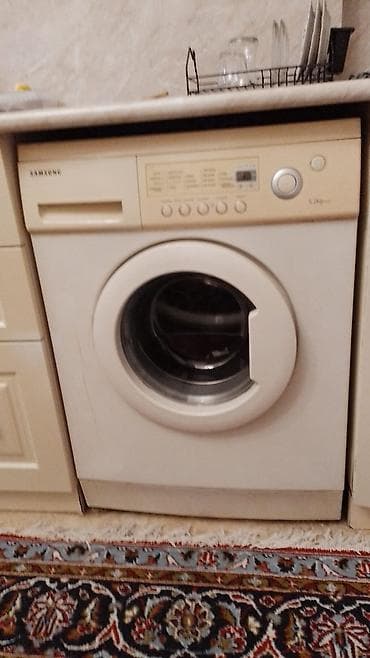 pro h26 white: Paltaryuyan maşın Samsung, 5 kq, Qurutmasız — 1