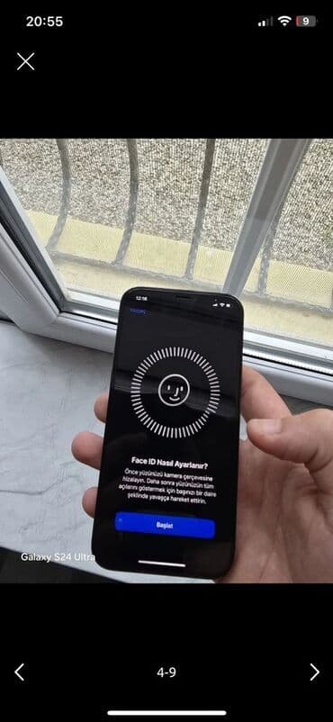 аккумулятор 12: IPhone 12 Pro, Голубой, Face ID — 6