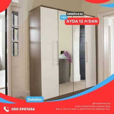 metbex şkafı: Modern dolablar KREDİTLƏ Dolabları indi kreditlə əldə, edə — 26