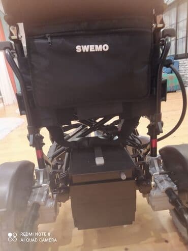 Nitril əlcəklər: Elektrik əlil arabası – SWEMO - Marka/model: SWEMO (arxada zipli — 3