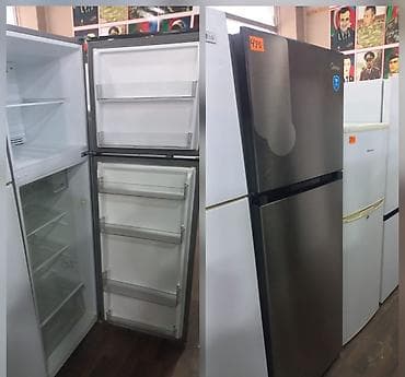 2 qapılı Midea Soyuducu Satılır, rəng - Gümüşü