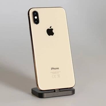 iphone xs world telecom: IPhone Xs, Qızılı, Simsiz şarj — 2