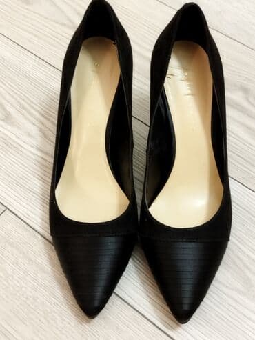 зеленые туфли: Туфли, Charles&Keith, Размер: 37.5, цвет - Черный, Новый — 5