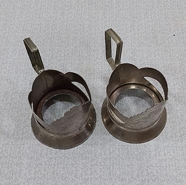 stəkan şəkilləri: Stəkanlar, rəng - Gümüşü, 1 əd, SSRİ — 8