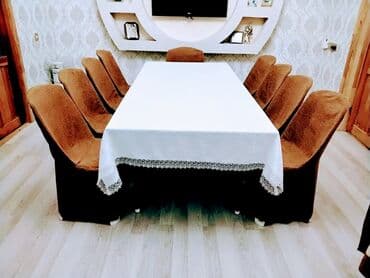 Business Tents: Stol stul icaresi. Tədbirlər üçün Masa və oturacaq kirayesi — 6