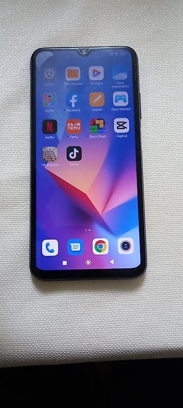 data kart limitsiz: Redmi 9T, 64 GB, rəng - Qara, Barmaq izi — 5