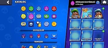 usag maneji: Brawl Stars hesabı – zəngin kostyum kataloqu - Kateqoriyalar üzrə — 2