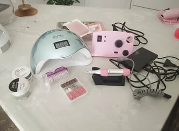 qarin ve bel piylerini eritmek: Dırnaq qurudan və dırnaq yonan aparat qalıb.dirnaq yonan aparatin — 1