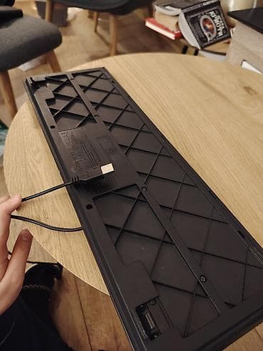 midi klaviatura: USB simli tam ölçülü klaviatura - Layout: Rus/ingilis (kirill — 3