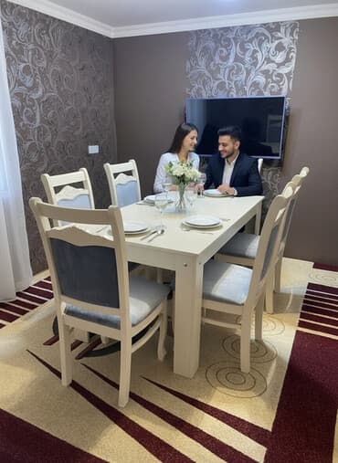 işlənmiş stol stullar: İşlənmiş, 6 stul — 1