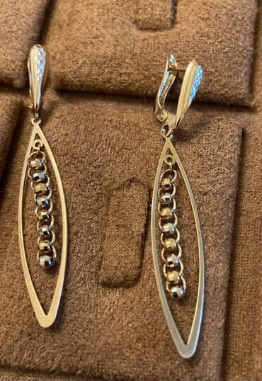 Sırğa, Pandora, Sarı qızıl, 585 Əyar