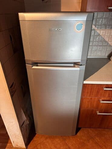 soyuducular beko: Beko iki qapılı soyuducu - Rəng: metalik-gümüş - Üst qapı: dondurucu — 1