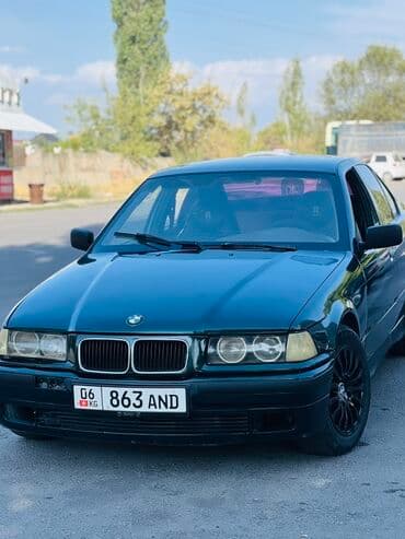 bmw 3 серия 325ix kat: BMW 3 Series E36 sedan - Kuzov: 4 qapılı sedan, tünd yaşıl rəng - — 2