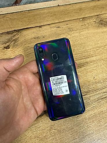 telefon a40: Samsung Galaxy A40, 64 GB, rəng - Göy, Sensor, Barmaq izi, İki sim kartlı — 3