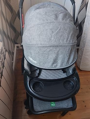 plastik vanna: Uşaq arabası – Vanbloem brendi, boz rəng. Xüsusiyyətlər: - Geniş və — 3