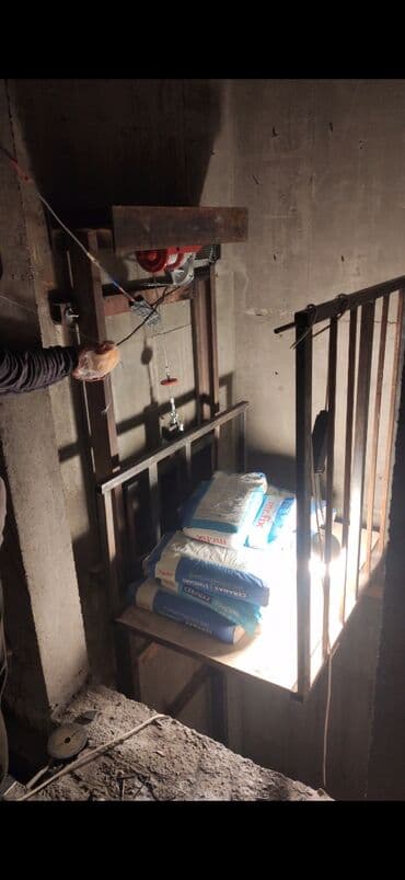 Kompressorlar: Telfer Yükgötürən platforma/mini lift – elektrik troslu sistem Anbar — 5