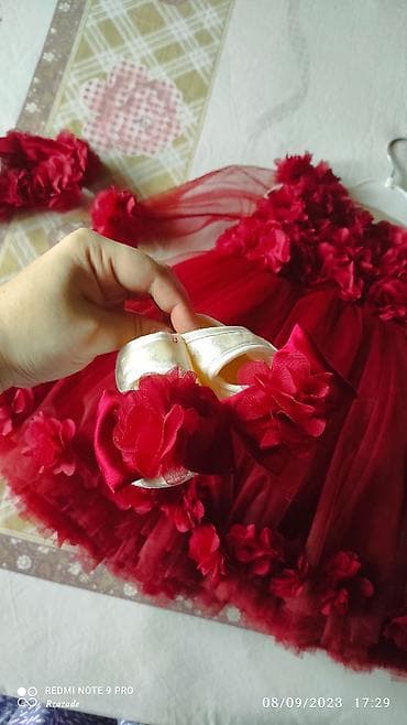 ust geyim: Don, Ziyafət, 6 - 9 ay — 2