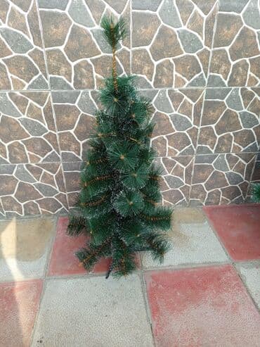 qapılar az: Süni Yeni il şam ağacı - Klassik konus formalı, sıx iynəyarpaqlı — 1