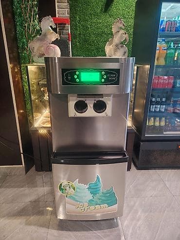 dondurma soyducu: Soft dondurma aparatı – ikili ləvazimatlı - Peşəkar tipli soft — 3