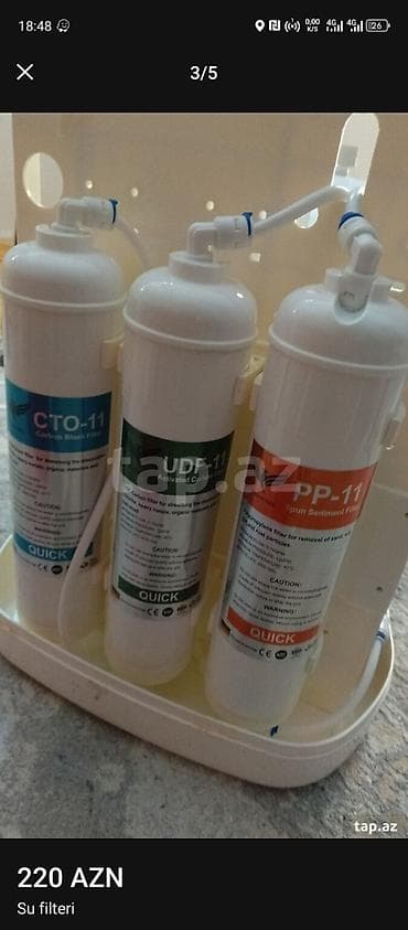 psj 5: Su filtri – Cool brendli, tərs osmos sistemi Xüsusiyyətlər: - 5 — 3