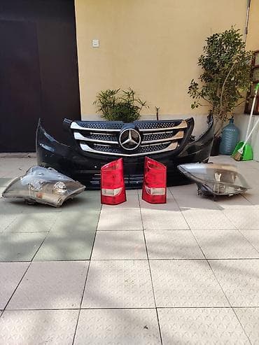 daewoo gentra lizing: Mercedes-Benz ehtiyat hissələri dəsti - Ön bamper və radiator — 1